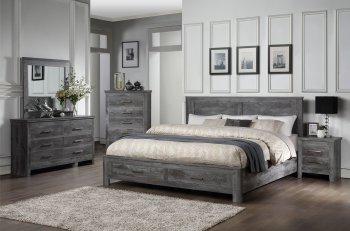 Vidalia Bedroom Set 5Pc 27330 in Gray Oak by Acme w/Options [AMBS-27330 Vidalia]