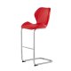 D1446BS Barstool Set of 4 in Red PU by Global