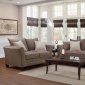 2665 Sofa by Serta Hughes in Light Brown Fabric w/Options