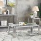 Porfirio 3Pc Coffee & End Table Set 3645 - Chrome - Homelegance