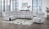 U8088 Modular Power Motion Sectional Sofa in Gray by Global