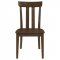 Reynolds Dining Set 5Pc 107591 in Brown Oak by Coaster w/Options