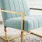 Inspire Accent Chair in Mint Velvet by Modway