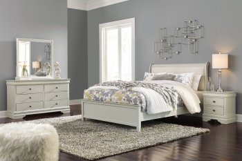 Jorstad Bedroom 5Pc Set B378 in Gray by Ashley Furniture [SFABS-B378 Jorstad]