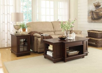 Bellamy 3512-30 Coffee Table by Homelegance w/Lift Top & Options [HECT-3512-30 Bellamy]