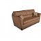 Camel Microfiber Modern Casual Sofa & Loveseat Set w/Options