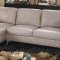 Breaux Sectional Sofa 8235SS in Sesame Fabric by Homelegance