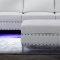 U97 Sectional Sofa in White by Global w/LED