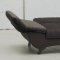 Dark Brown Fabric Modern Sofa Bed w/Optional Loveseat & Chair