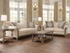 8725 Sofa by Serta Hughes in New Siam Parchment Fabric w/Options