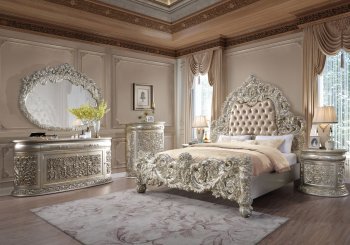 Sorina Bedroom BD01241EK in Antique Gold by Acme w/Options [AMBS-BD01241EK Sorina]