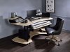 Eleazar Music Desk 92892 in Natural Oak by Acme w/Optional Chair