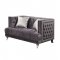 Hegio Sofa 55265 in Gray Velvet by Acme w/Options