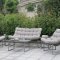 Amya Outdoor Patio Sofa 6Pc Set CM-OC2134 in Gray