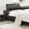 Cannes Bed in Brown Leather by Casabianca