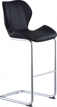 D1446BS-BL Set of 4 Bar Stools in Black by Global [GFBA-1446BS-BL]