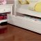 Mullan CM7944/CM7943 4Pc Kids Bedroom Set in White w/Options