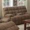 Pickett 601941 Motion Sofa in Mocha by Coaster w/Options