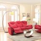 Talbot Motion Sofa 8524RD in Red by Homelegance w/Options