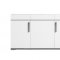 Carrara Dining Table in White High Gloss by ESF w/Options