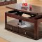 700248 Coffee Table by Coaster in Merlot w/Lift Top & Options