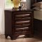 B2750G Bedroom in Cherry w/2 Drawer Bed & Optional Casegoods