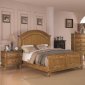 202571 Emily Bedroom by Coaster in Oak w/Options