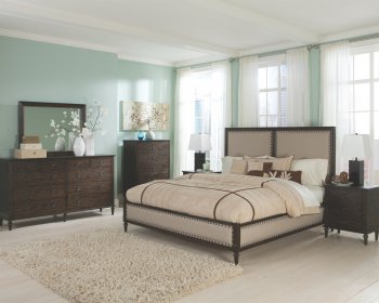 Saville 203931 Bedroom in Dark Oak by Coaster w/Options [CRBS-203931 Saville]