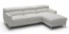 1281b Sectional Sofa in White Full Leather by J&M