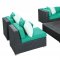 Lambid Outdoor Patio Sectional 7Pc Set Choice of Color by Modway