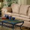 7500 Vera Sofa & Loveseat Set in Mocha Fabric by Chelsea