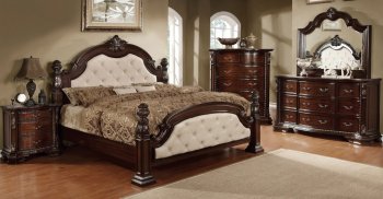 CM7296LA Monte Vista I Bedroom in Dark Walnut w/Options [FABS-CM7296LA Monte Vista I]