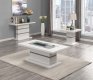 Elizaveta Coffee Table 3Pc Set DN00819 in White by Acme