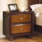 203071 Nelson Bedroom by Coaster in Cherry & Brown