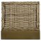 Zyla Woven Bed 360181 in Kubu Gray by Coaster