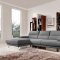 Trinidad Sectional Sofa 1509B in Grey Fabric by VIG