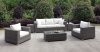 Somani CM-OS2128-20 6Pc Outdoor Patio Sofa Set in Ivory & Gray