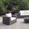 Somani CM-OS2128-2 Outdoor Sectional Sofa & Coffee Table Set