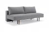 Frode Sofa Bed in Twist Granite Fabric w/Wood Legs by Innovation