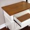 Galesburg CM7040 Bedroom in Cherry & White Finish w/Options