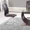 D2185DT Dining Table in Wenge by Global w/Optional D991 Chairs