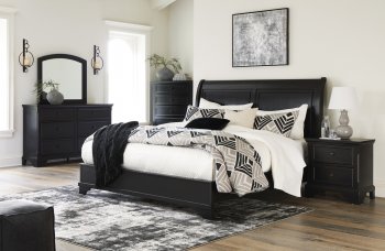 Chylanta Bedroom 5Pc Set B739 in Black by Ashley w/Options [SFABS-B739 Chylanta]