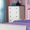 Lark B2118 Twin/Twin Bunk Bed in White by Homelegance w/Options