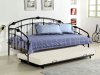 CM1602 Goshen Metal Daybed in Black w/Optional Trundle