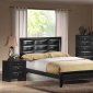 Livia Bedroom 5Pc Set in Black by Global w/Options