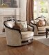 Ernestine Chair 52112 in Tan Fabric by Acme w/Options