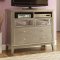 Adeline CM7282 Bedroom in Silver Tone w/Options