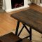 Lainey Counter Ht Dinette 5Pc Set CM3415PT in Weathered Oak