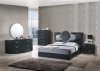 Dolce Bedroom in Dark Grey by Global w/Optional Casegoods