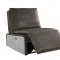 Metier Power Recliner 59940 in Gray Top Grain Leather by Acme